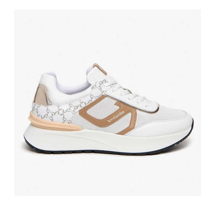 SNEAKERS DONNA IN PELLE NEROGIARDINI