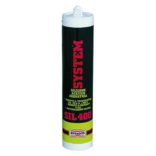 Silicone arexons sil 400 alta temperatura ml.310 nero - 70° / + 250° df 900788