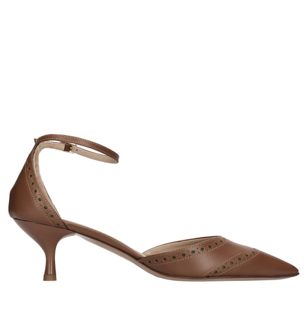 RELAC Scarpe con Tacco Marrone da donna