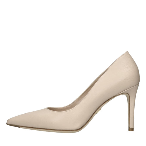 MASCIA MANDOLESI Scarpe con Tacco Beige da donna