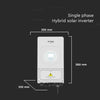 Inverter Ibrido 6kW Monofase IP65 con Display Touch LCD per Impianto Fotovoltaico CEI 0-21 - SKU 11529
