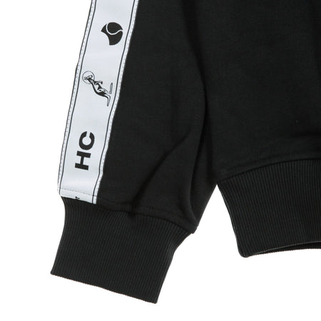 AUSTRALIAN Felpa Girocollo Uomo Eclipse Banda Crewneck Black da uomo