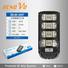 LAMPIONE SOLARE LED 400W 600W 800W 1200W SENSORE Movimento E Crepuscolare IP65