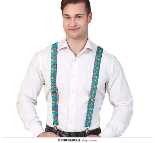 Bretelle Anni 80 Adulto