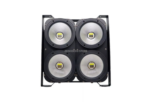 BLINDER ACCECATORE RGBW Dj Strobo DMX COB LED 4x100W Proiettore LUCI PALCOSCENIC