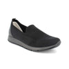SCARPA DONNA SLIP ON IN TELA NERA