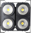 BLINDER ACCECATORE DMX COB LED 4x100W Proiettore BIANCO CALDO E FREDDO Powercon