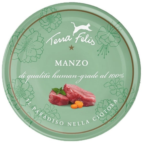Terra Felis manzo 80 gr