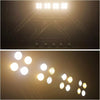 BLINDER ACCECATORE DMX COB LED 4x100W Proiettore BIANCO CALDO E FREDDO Powercon