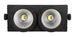 BLINDER ACCECATORE DMX COB LED 2x100W PROIETTORE RGBW 8 CANALI LUCI PALCOSCENICO