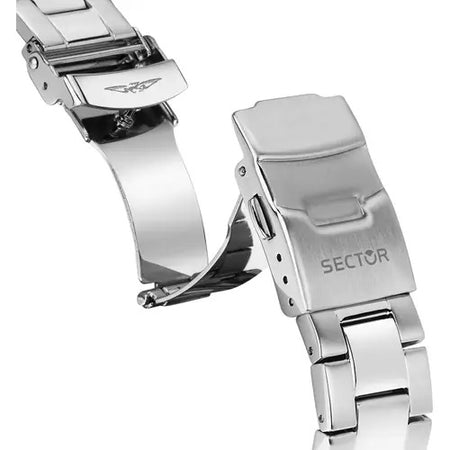 Sector 230 – Orologio Uomo Automatico Acciaio Datario Blu (R3223161007)