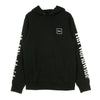 HUF Felpa Cappuccio Uomo Domestic P/o Hoodie Smu Ita Black da uomo