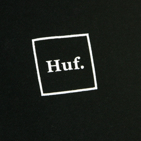 HUF Felpa Cappuccio Uomo Domestic P/o Hoodie Smu Ita Black da uomo