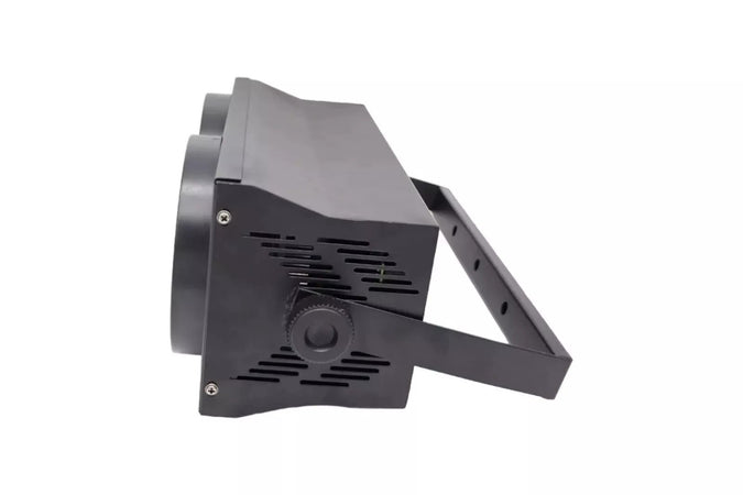 BLINDER ACCECATORE DMX COB LED 2x100W BIANCO CALDO E FREDDO 4-8 CANALI Powercon