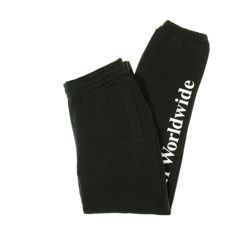 HUF Pantalone Tuta Felpato Uomo Essentials Fleece Pant Black da uomo