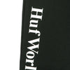 HUF Pantalone Tuta Felpato Uomo Essentials Fleece Pant Black da uomo