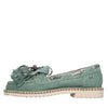 PATRIZIA BONIFANTI Scarpe basse Verde da donna