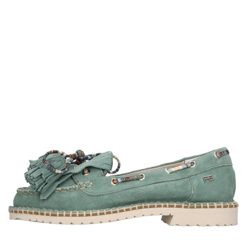 PATRIZIA BONIFANTI Scarpe basse Verde da donna