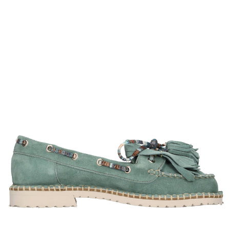 PATRIZIA BONIFANTI Scarpe basse Verde da donna