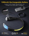 Lampada Da Testa LED Ricaricabile USB Type C Torcia Frontale Luce Notturna TMG23