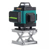 Livella laser tracciatore autolivellante 4D 16 linee 360° rotazione linea verde