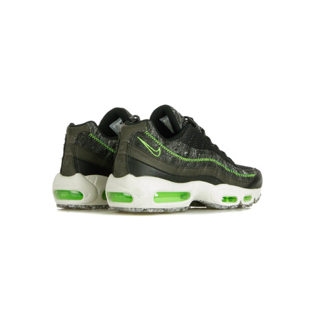 Nike Scarpa Bassa Uomo Air Max 95 Black/electric Green/smoke Grey da uomo