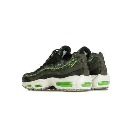 Nike Scarpa Bassa Uomo Air Max 95 Black/electric Green/smoke Grey da uomo
