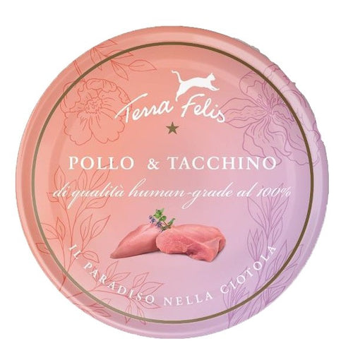 Terra Felis pollo e tacchino 80 gr