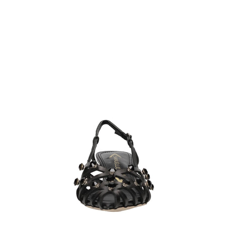 Emanuelle Vee Scarpe con Tacco Nero da donna