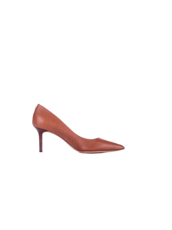 Ralph Lauren Scarpe con Tacco Deep saddle tan da donna