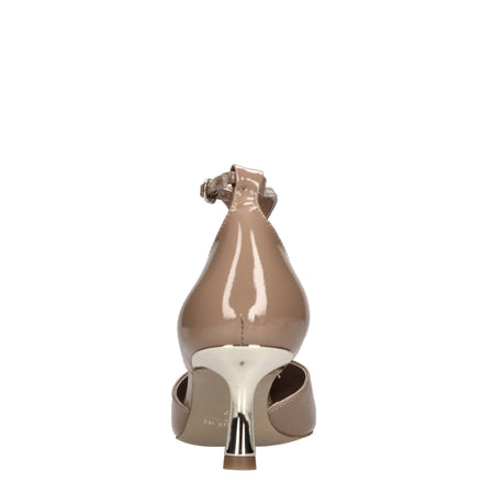 Emanuelle Vee Scarpe con Tacco Marrone da donna