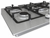 Piano cottura a gas cm. 86 inox Hisense GM973XF