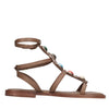 Emanuelle Vee Scarpe basse Marrone da donna