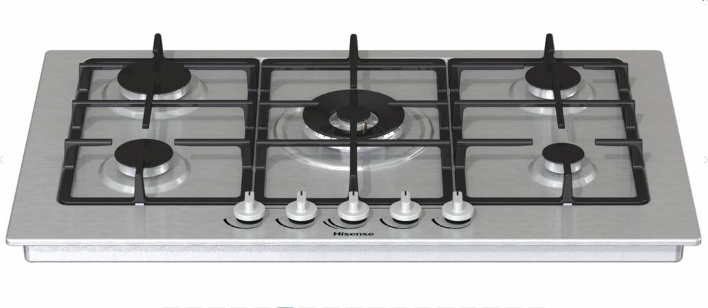 Piano cottura a gas cm. 86 inox Hisense GM973XF