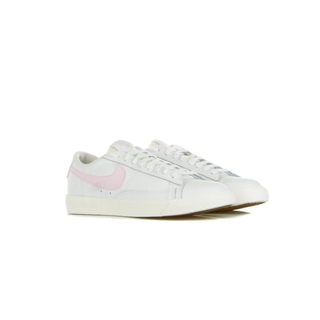 Nike Scarpa Bassa Uomo Blazer Low Leather White/pink Foam/sail da uomo