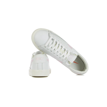 Nike Scarpa Bassa Uomo Blazer Low Leather White/pink Foam/sail da uomo