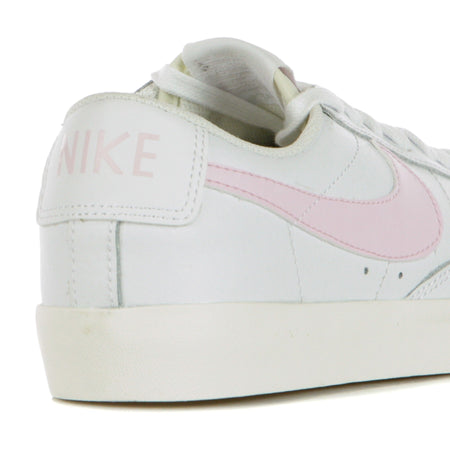 Nike Scarpa Bassa Uomo Blazer Low Leather White/pink Foam/sail da uomo