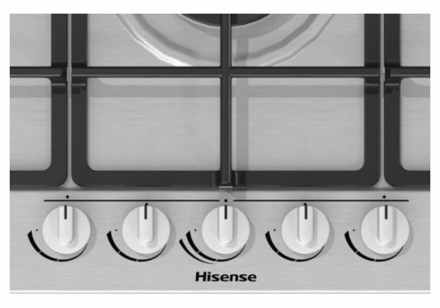 Piano cottura a gas cm. 86 inox Hisense GM973XF