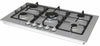 Piano cottura a gas cm. 86 inox Hisense GM973XF