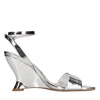 Emanuelle Vee Scarpe con Tacco Argento da donna