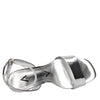 Emanuelle Vee Scarpe con Tacco Argento da donna