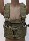 Gilet tattico verde