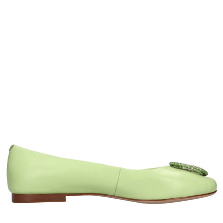 Emanuelle Vee Scarpe basse Verde da donna