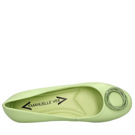 Emanuelle Vee Scarpe basse Verde da donna