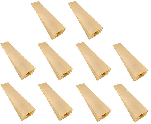 10 Sacchetti Aspirapolvere Adattabili Folletto VK116 / VK117 In Carta NO ORIGIN