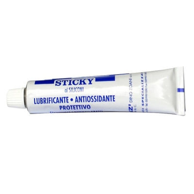 Grasso silicone puro lubrificante, tubetto da 50 gr trasparente da- 55° a+ 200°