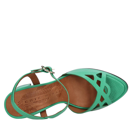 Chie Mihara Sandali Verde da donna