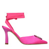 Emanuelle Vee Scarpe con Tacco Fucsia da donna