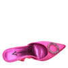 Emanuelle Vee Scarpe con Tacco Fucsia da donna