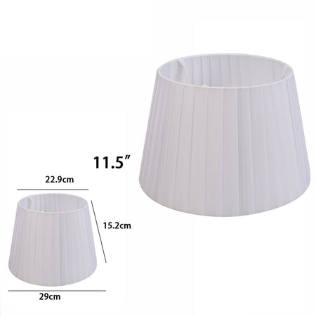 Paralume Conico Cilindro Moderno Ricambio Per Lampada E Applique In Tessuto Tnt